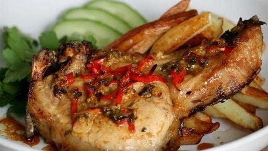 Рецепт свиных отбивных в пряном маринаде