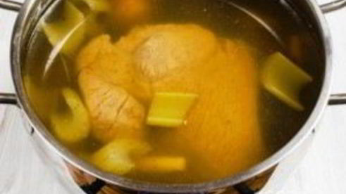 телятина отварная