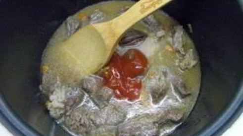 тушеная говядина с черносливом