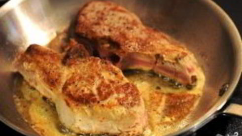 тушеные телячьи ребрышки