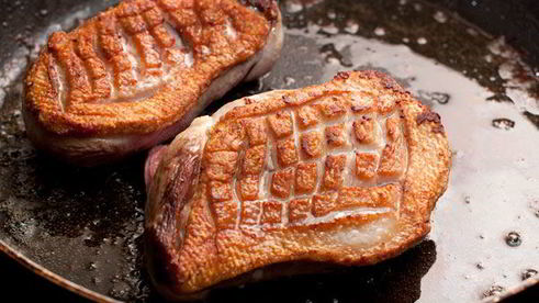 утиная грудка с апельсиновым соусом