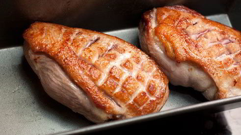 утиная грудка с апельсиновым соусом