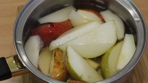 запеченая утка с пьяной грушей