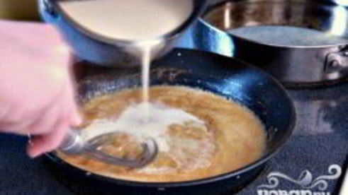 ньокки из сладкого картофеля с сырным соусом