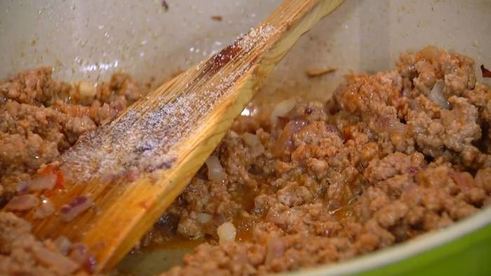 баклажаны, фаршированные бараниной и кедровыми орехами