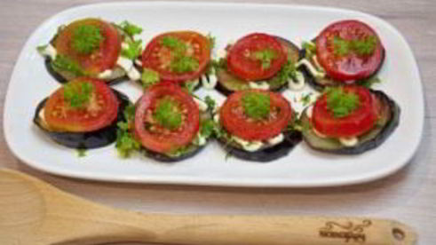 баклажаны с помидорами