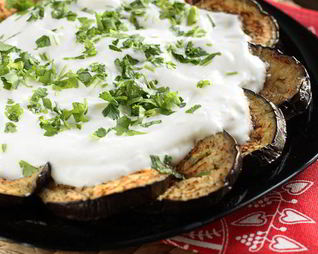 Баклажаны в йогурте