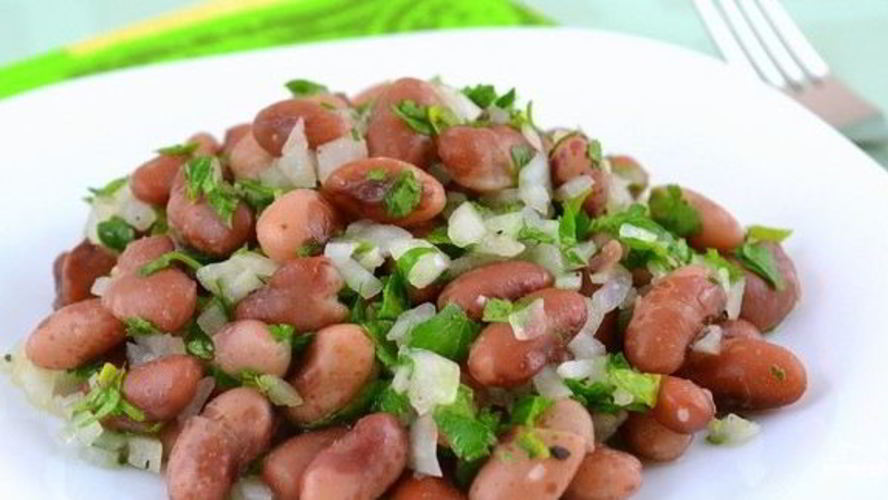 Рецепт фасоли с луком