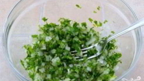 фасоль с луком