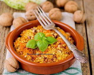 Гратен из молодой капусты