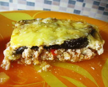 Греческая мусака с картофелем