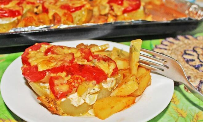 Кабачки запеченные в фольге в духовке