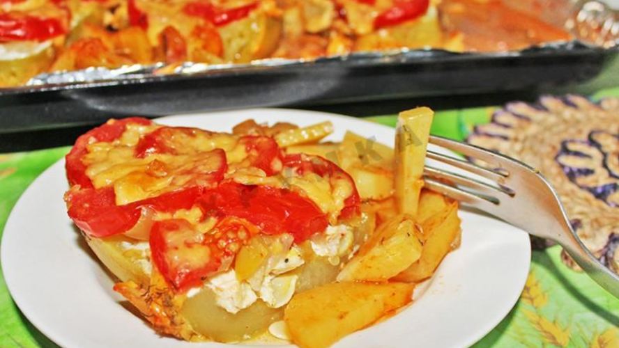 Рецепт кабачков запеченных в фольге в духовке