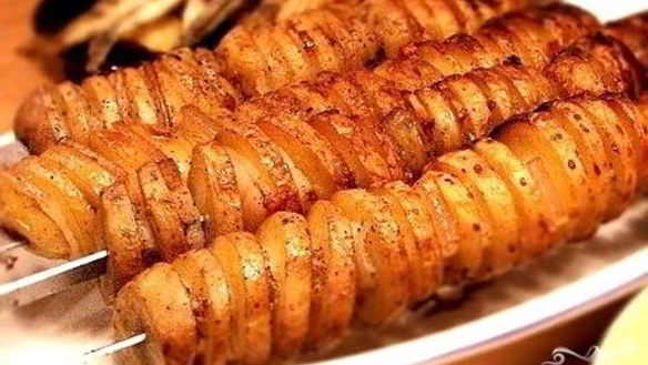 Рецепт Картофеля в фольге на углях