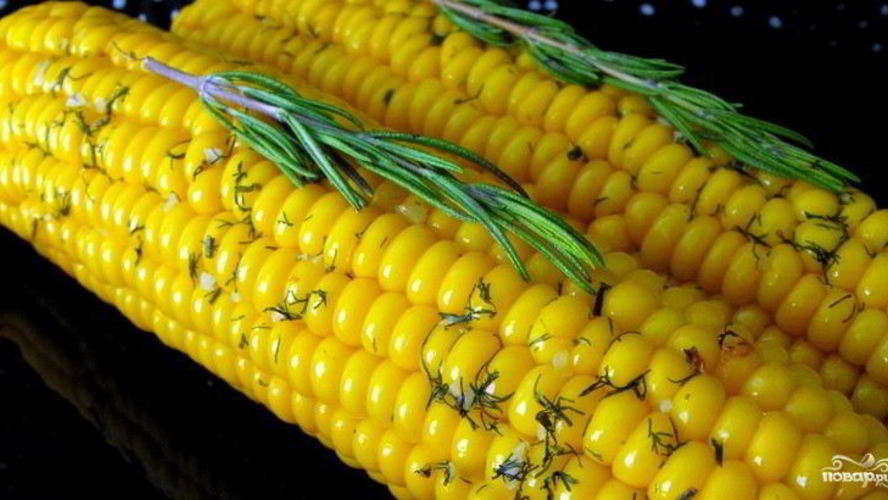 Рецепт кукурузы в духовке в фольге