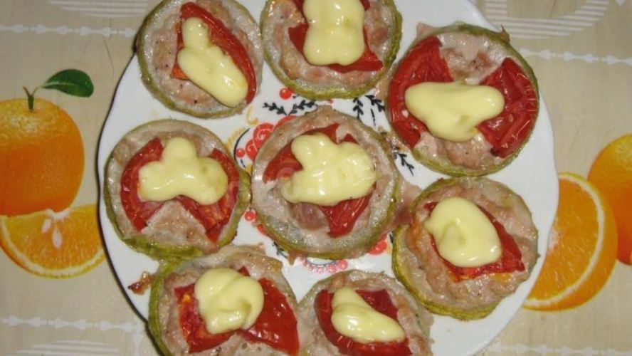 Рецепт печеных кабачков