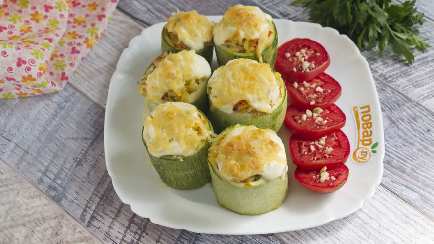 Рецепт пряных кабачков