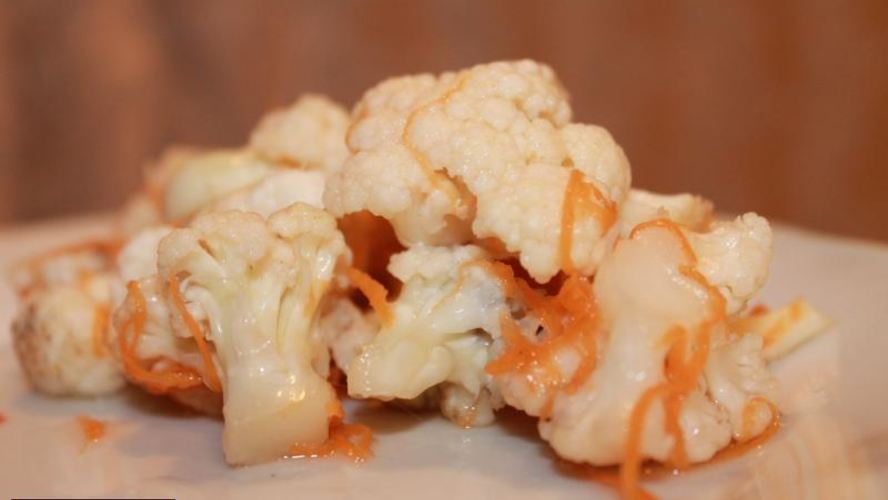 Рецепт цветной капусты по-корейски