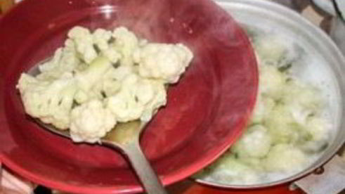 цветная капуста с творогом