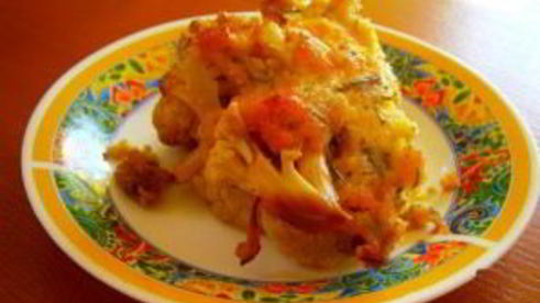 цветная капуста с творогом