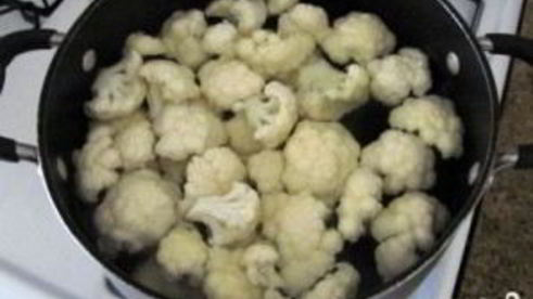 цветная капуста в горшочке