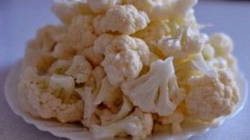 цветная капуста, запеченная в духовке с сыром