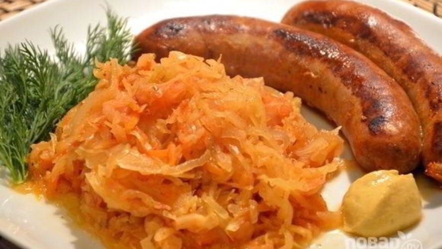 Рецепт тушения капусты в мультиварке