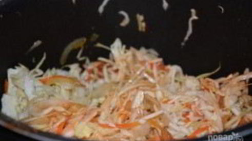 тушение капусты в мультиварке