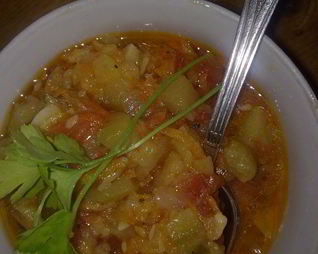 Тушеный кабачок