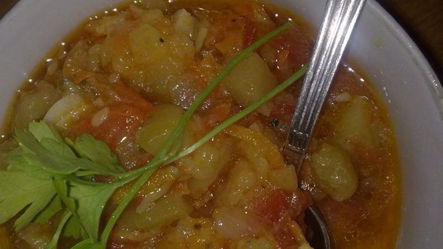 Рецепт тушеного кабачка