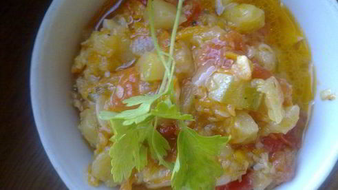 тушеный кабачок