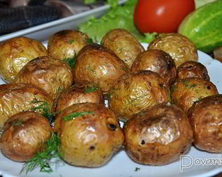 Запеченная в мундире картошка