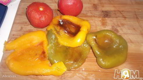 запеченные в духовке овощи