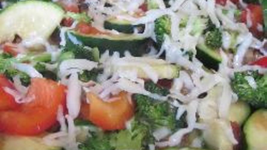 Рецепт жареных овощей