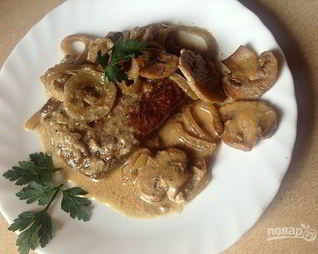 Говяжья печень в духовке