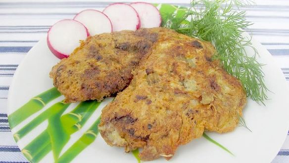 Рецепт Говяжьей печени в кляре жареная