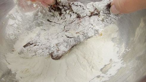 говяжья печень в кляре жареная