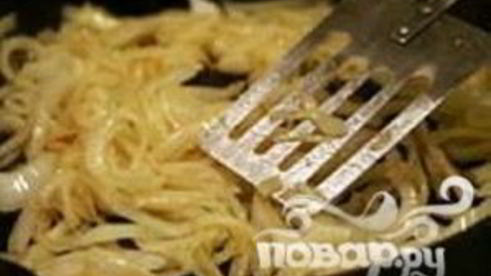 говяжья печенка с луком