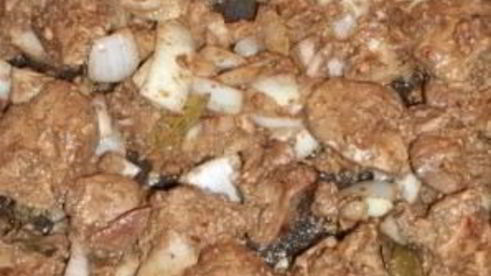 куриная печень по-грузински