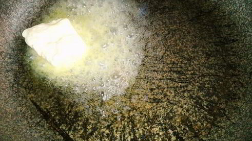 куриная печень с хурмой