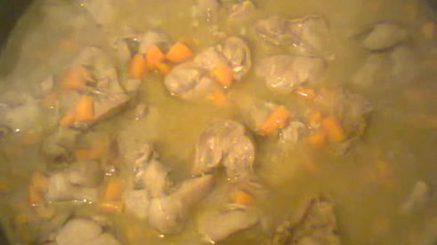 куриная печень с рисом