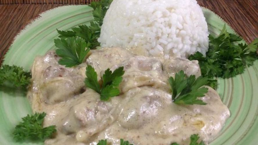 Рецепт куриной печени в соусе морней