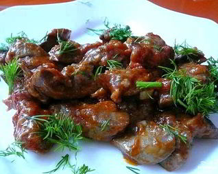 Печень по-восточному