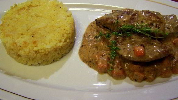 Рецепт Печени свиной тушеной