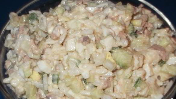 Рецепт Печени трески с рисом