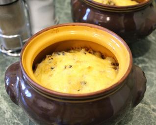 Печень в горшочках по-русски