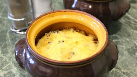 Рецепт Печени в горшочках по-русски