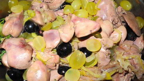 печенка в кафтане из слоеного теста