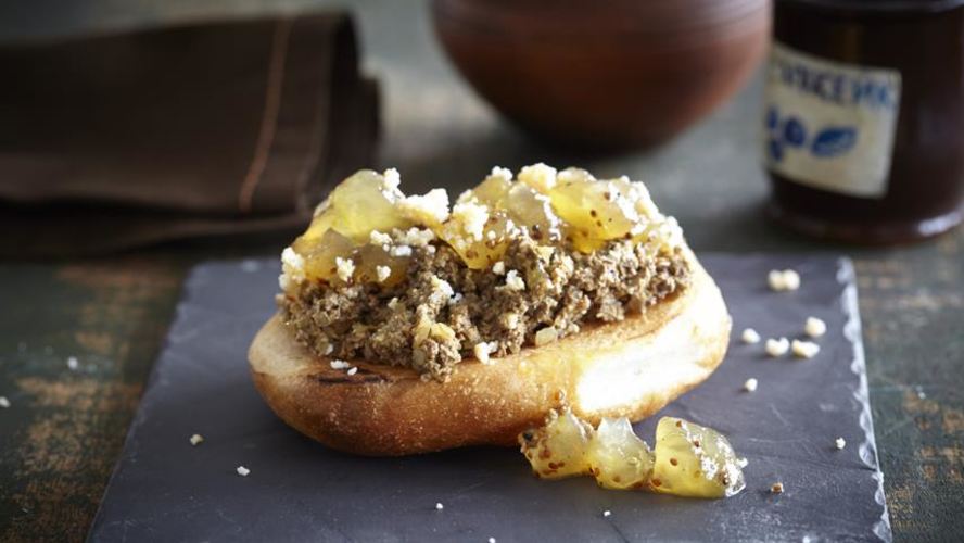 Рецепт рубленной говяжьей печенки