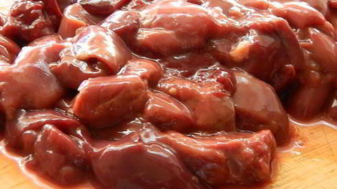 жареная картошечка с печенью